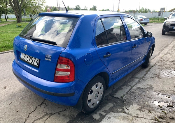 Skoda Fabia cena 5700 przebieg: 157646, rok produkcji 2003 z Zamość małe 137